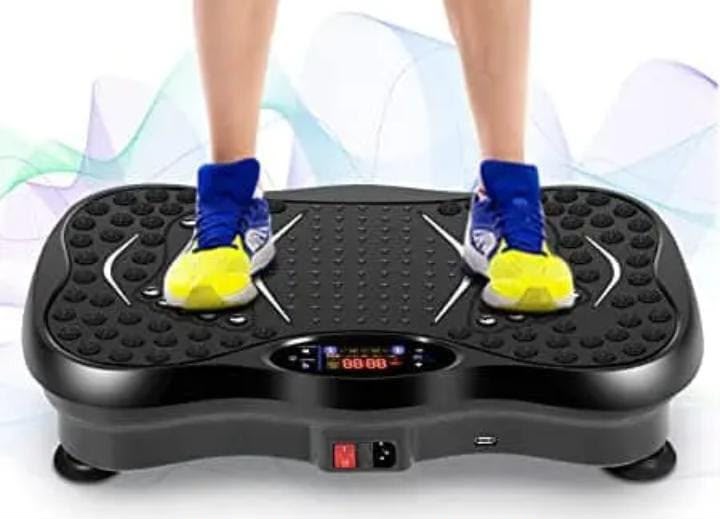 Full body vibration massage plate